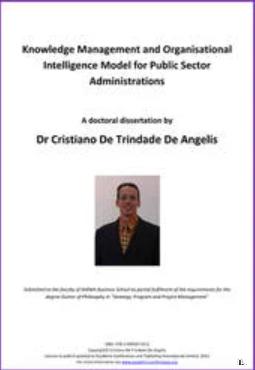 Book cover of 'A Knowledge Management and Organizational Intelligence Model for Public Sector Administrations'